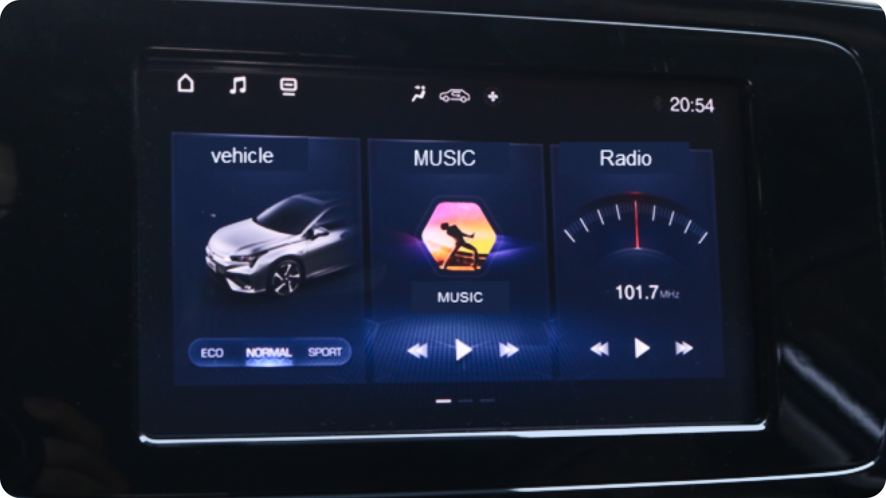 EV-inspired Styling | A closed front face with a coupe design, starship-style headlights, and a connected tail light for full-tech appeal.