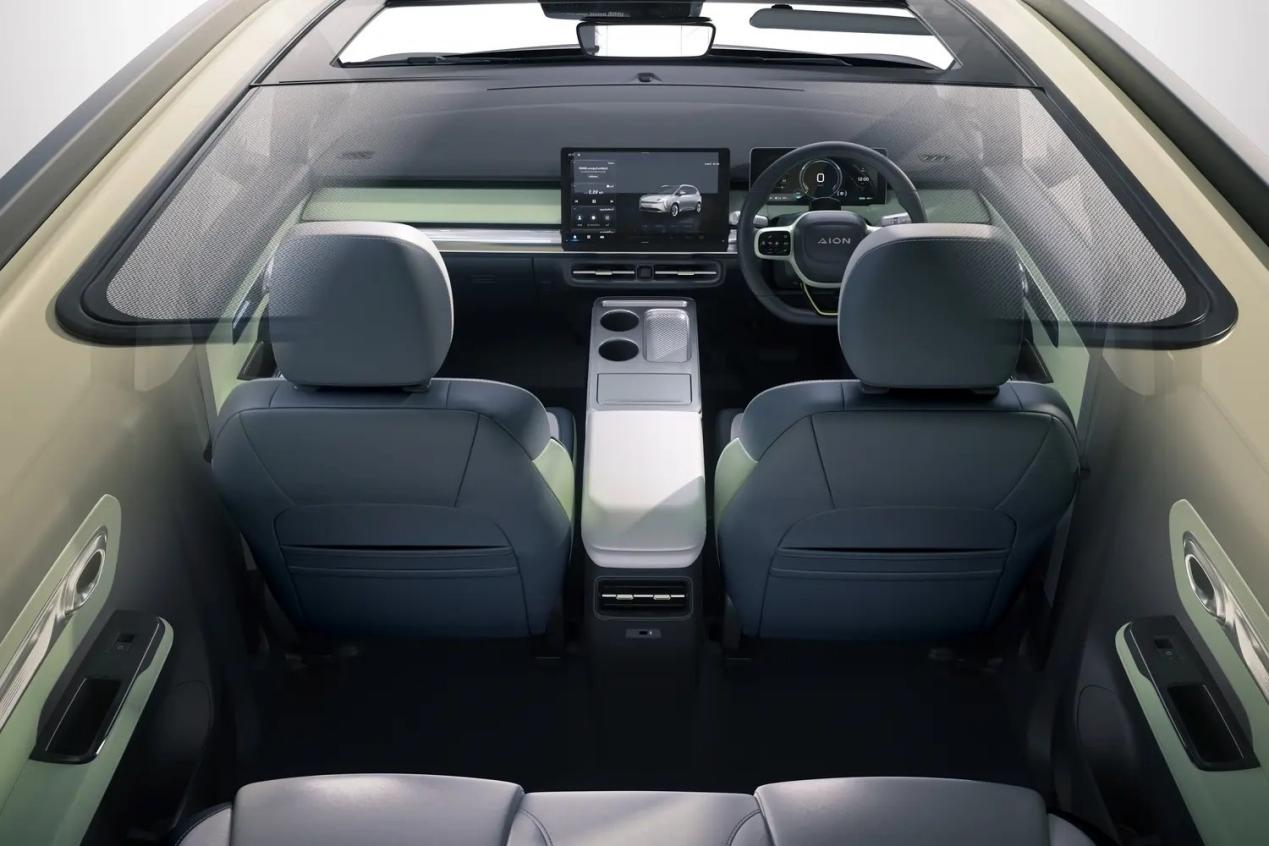 埃安 Y Plus 座舱全景官图