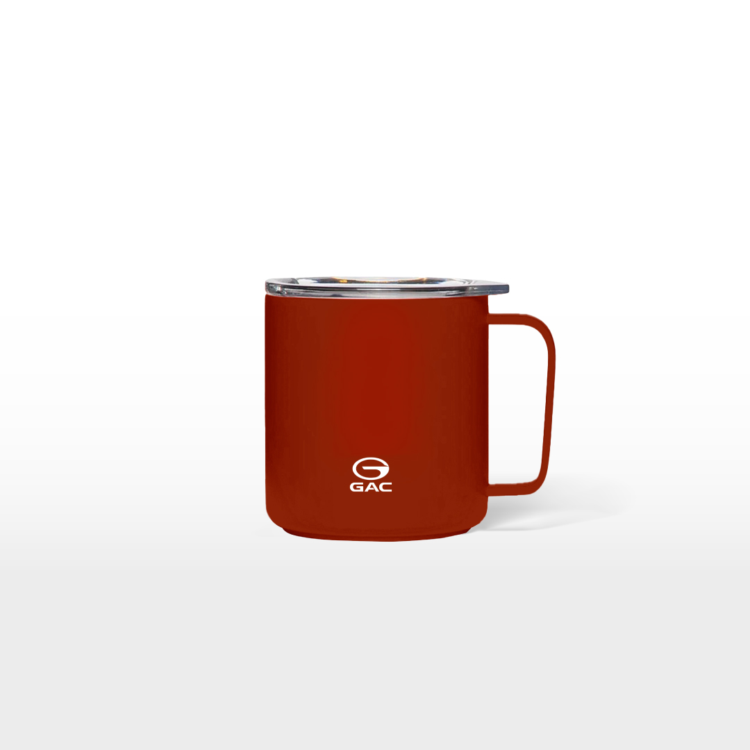 GAC Red Mug with Lid