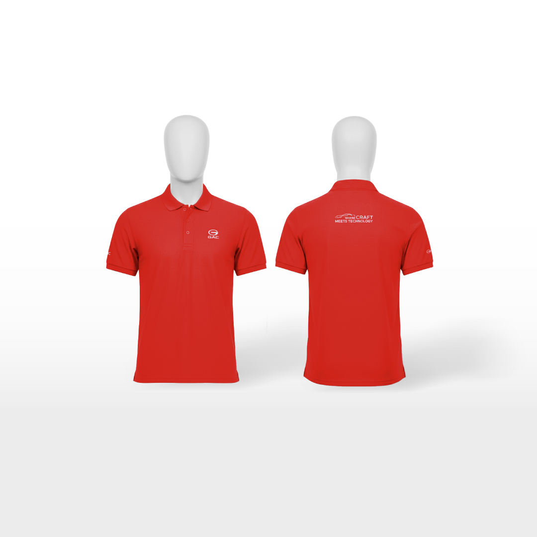GAC Red Polo Shirt