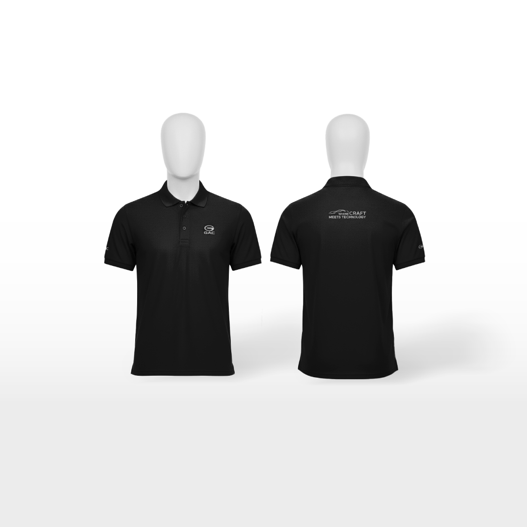 GAC Black Polo Shirt