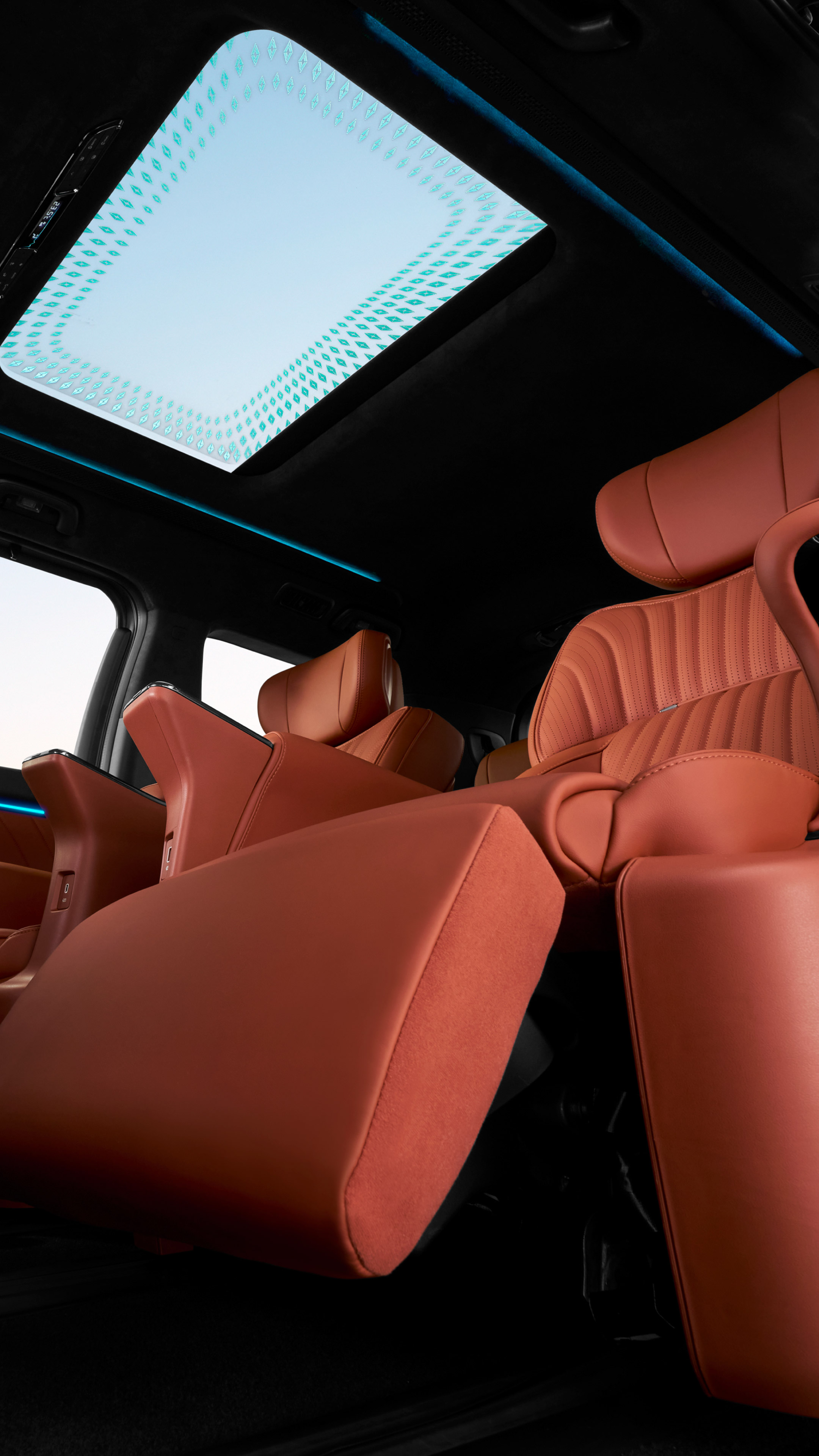 GAC M8 rear seats