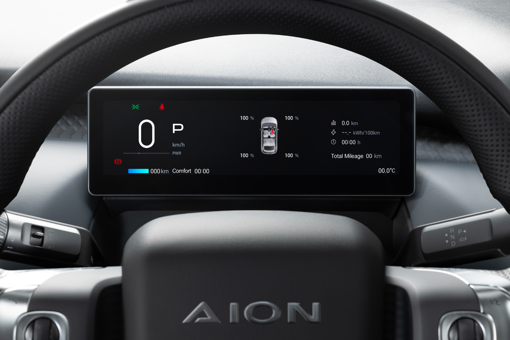 8.88" Digital Instrument Cluster | หน้าจอแสดงข้อมูลการขับขี่ LCD ขนาด 8.88 นิ้ว